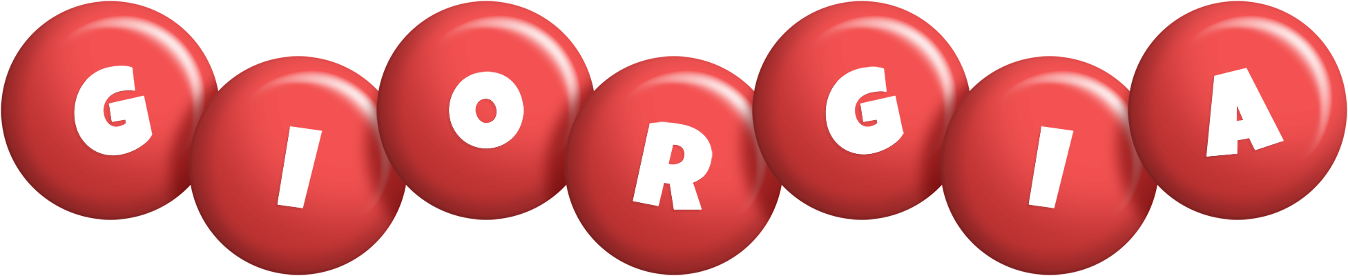 Giorgia candy-red logo