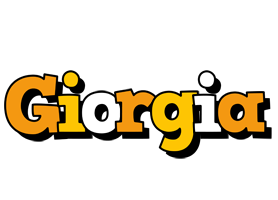 Giorgia cartoon logo