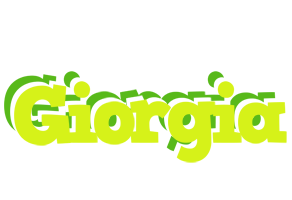 Giorgia citrus logo