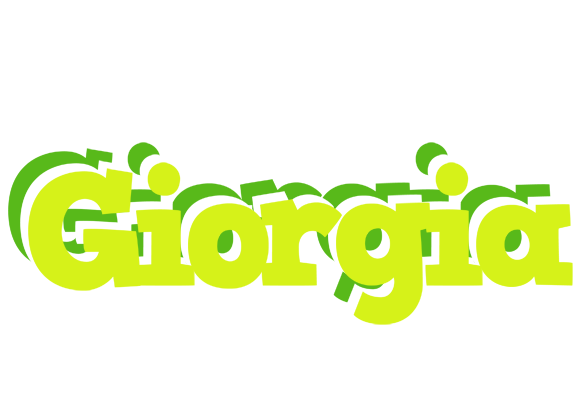 Giorgia citrus logo