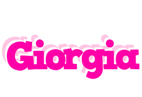 Giorgia dancing logo