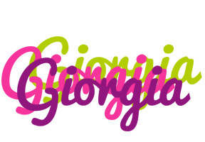 Giorgia flowers logo