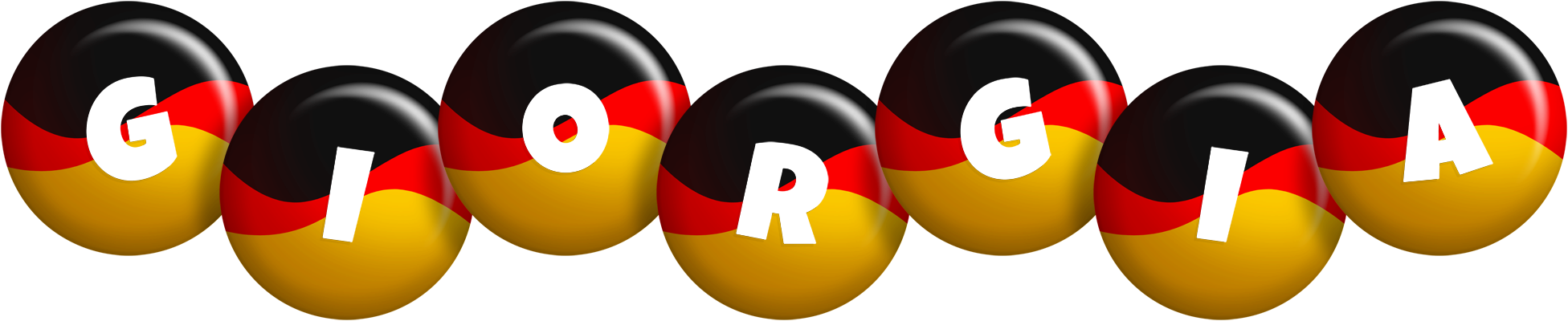 Giorgia german logo