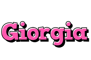 Giorgia girlish logo