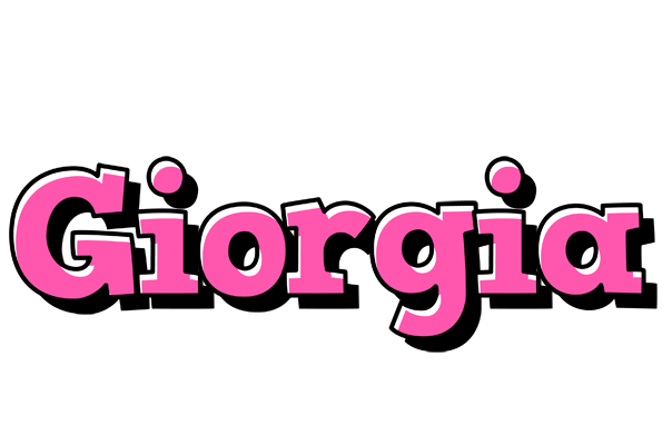 Giorgia girlish logo