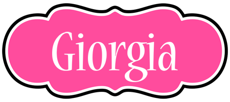 Giorgia invitation logo