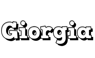 Giorgia snowing logo