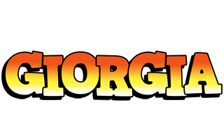 Giorgia sunset logo