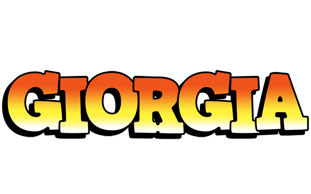 Giorgia sunset logo