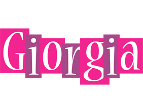 Giorgia whine logo