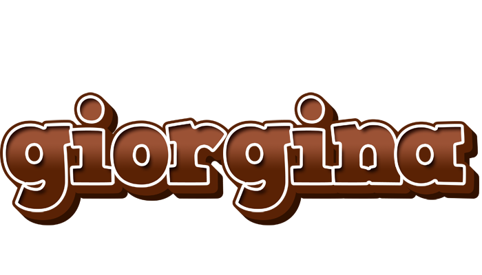 Giorgina brownie logo