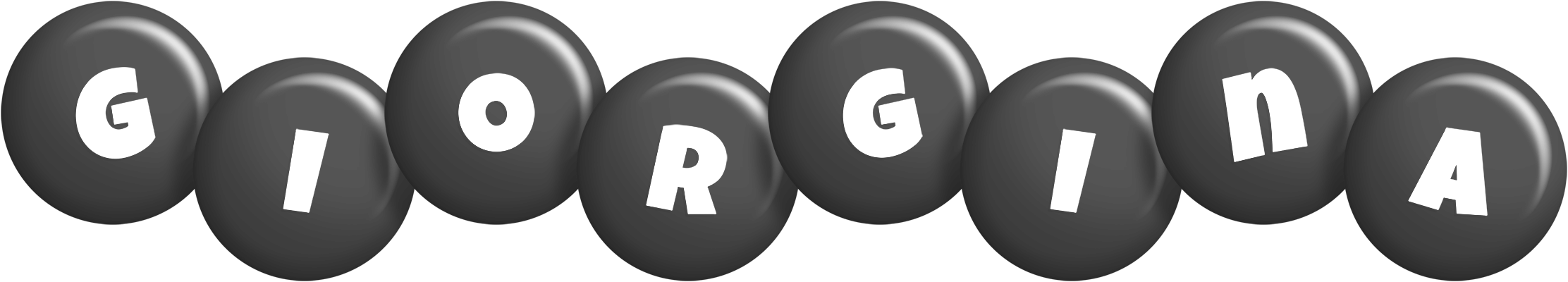 Giorgina candy-black logo