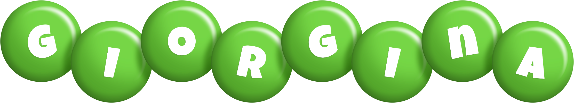 Giorgina candy-green logo