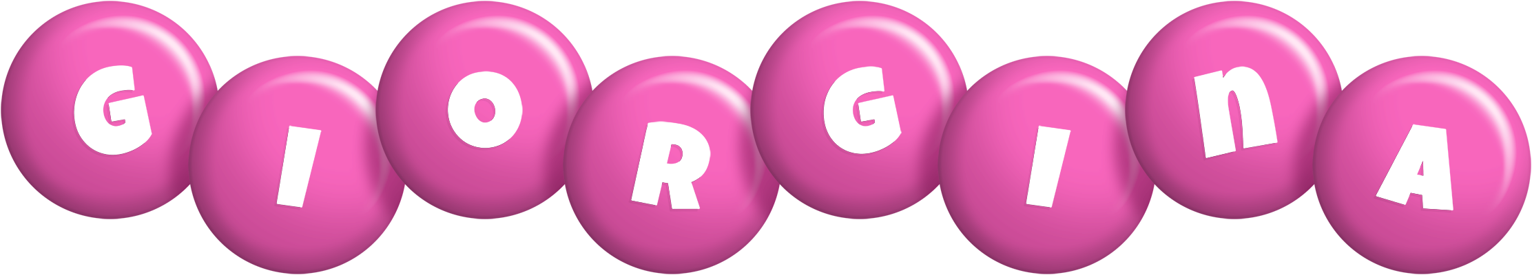 Giorgina candy-pink logo