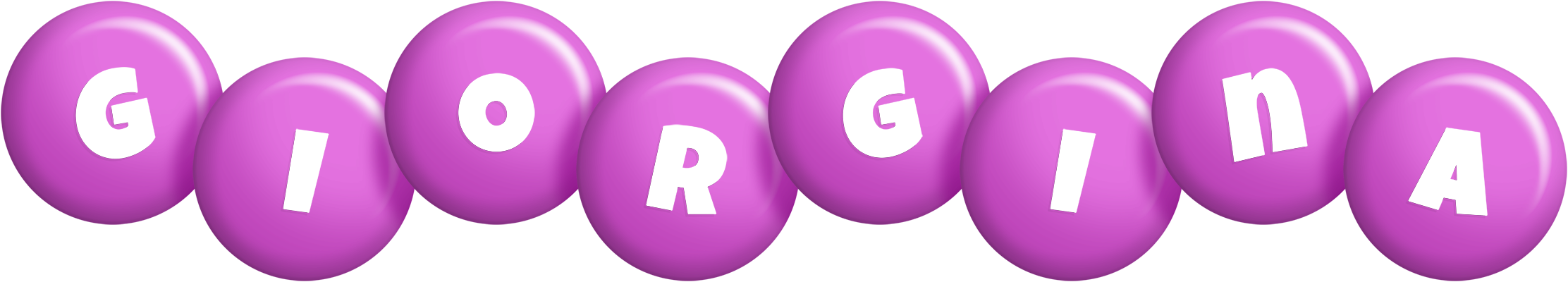 Giorgina candy-purple logo