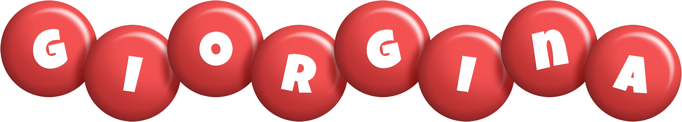Giorgina candy-red logo