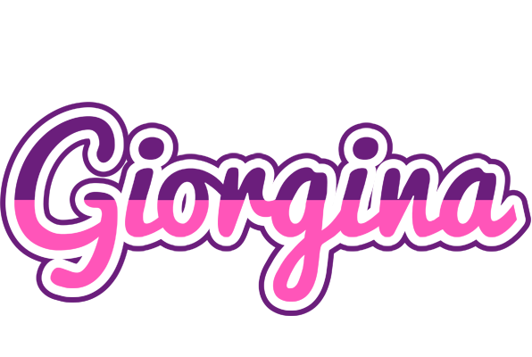 Giorgina cheerful logo