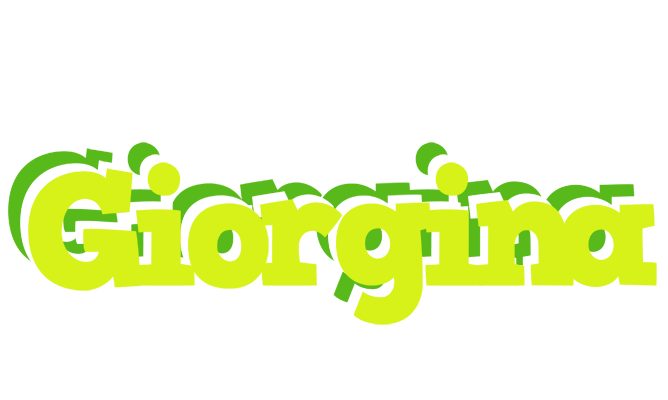 Giorgina citrus logo