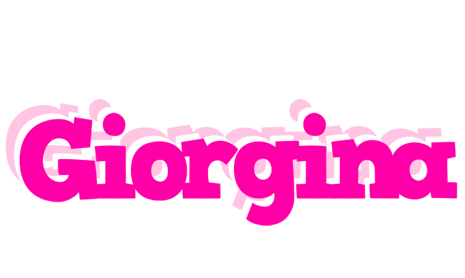 Giorgina dancing logo