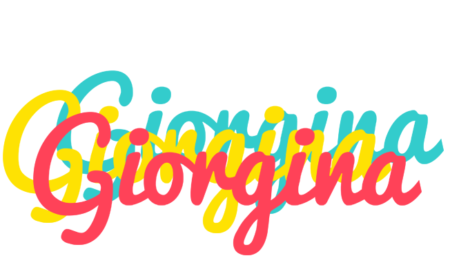 Giorgina disco logo