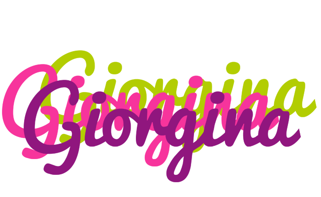 Giorgina flowers logo