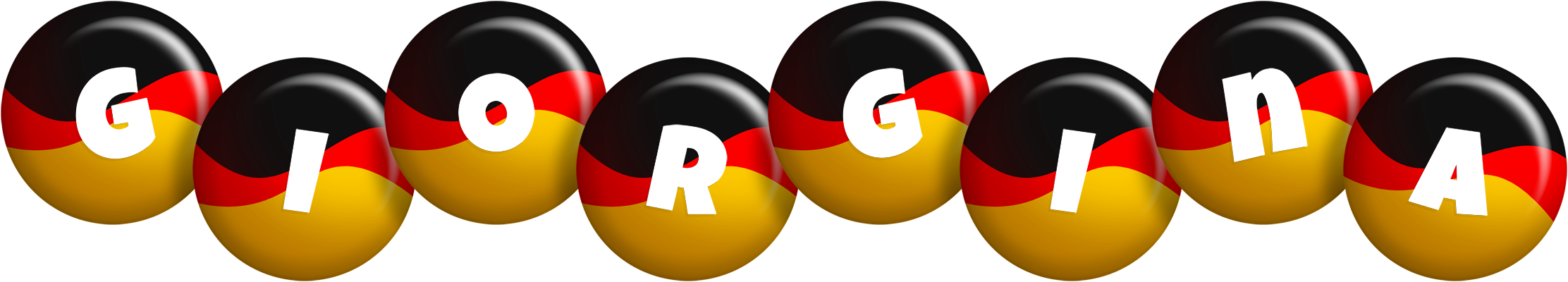 Giorgina german logo