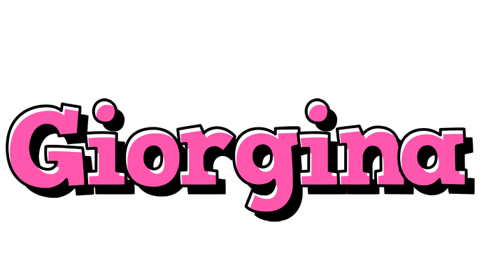 Giorgina girlish logo