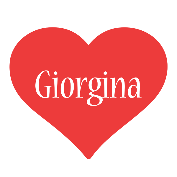 Giorgina love logo