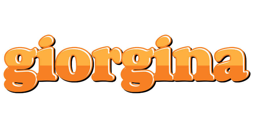 Giorgina orange logo