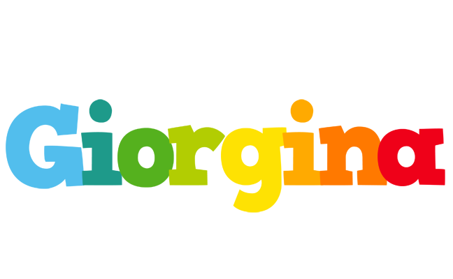 Giorgina rainbows logo