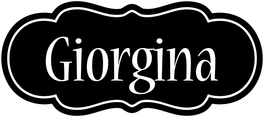 Giorgina welcome logo