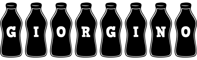 Giorgino bottle logo