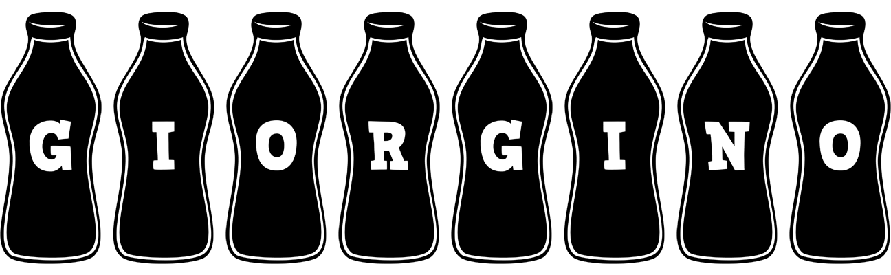 Giorgino bottle logo