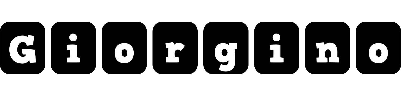 Giorgino box logo