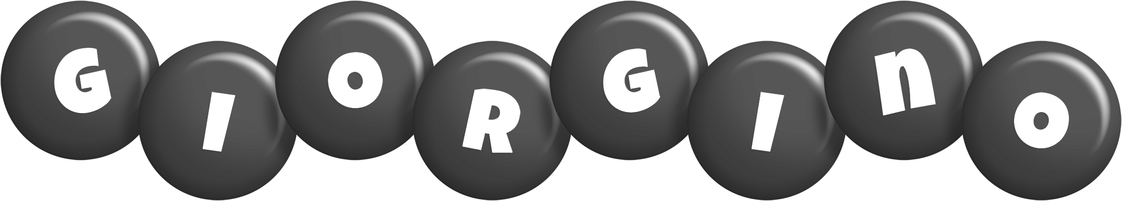 Giorgino candy-black logo