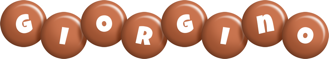 Giorgino candy-brown logo