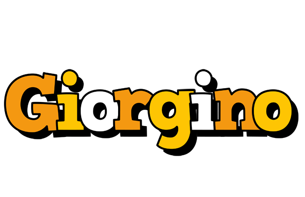 Giorgino cartoon logo