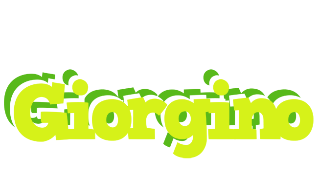 Giorgino citrus logo