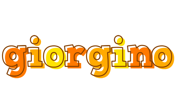 Giorgino desert logo