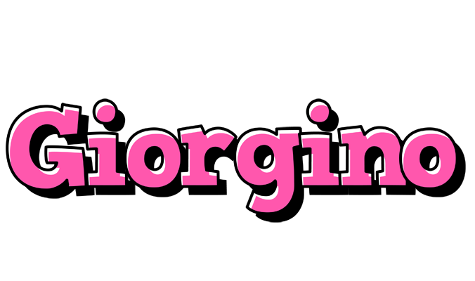 Giorgino girlish logo