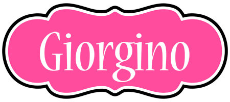 Giorgino invitation logo