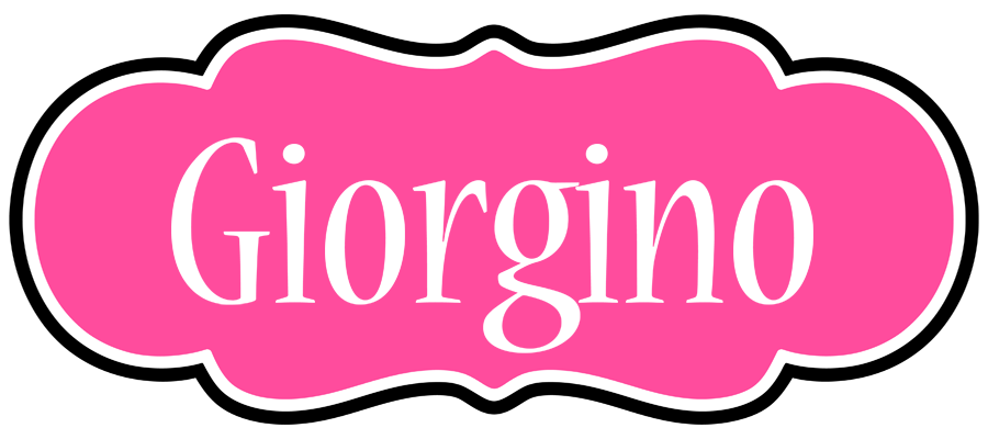 Giorgino invitation logo