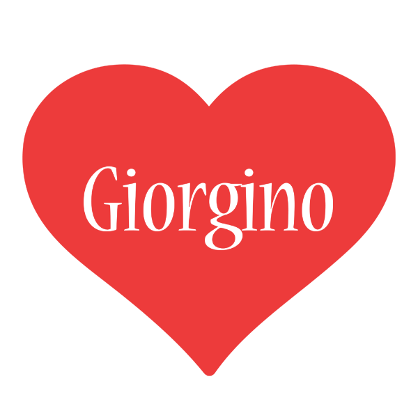 Giorgino love logo