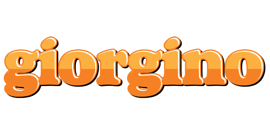 Giorgino orange logo