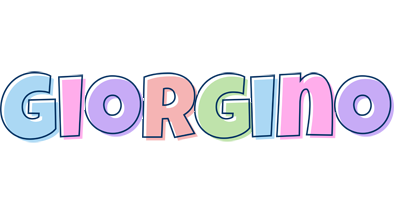 Giorgino pastel logo