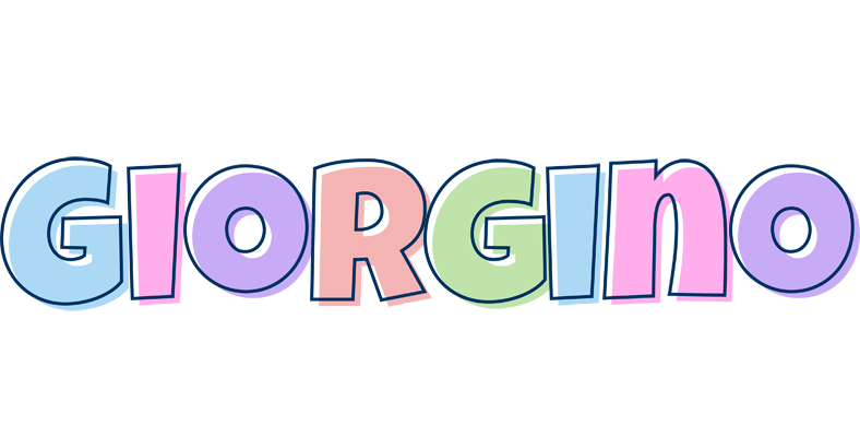 Giorgino pastel logo
