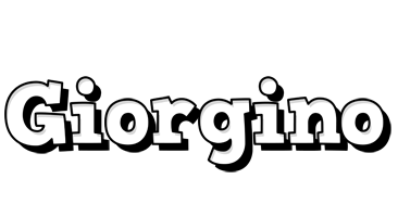 Giorgino snowing logo