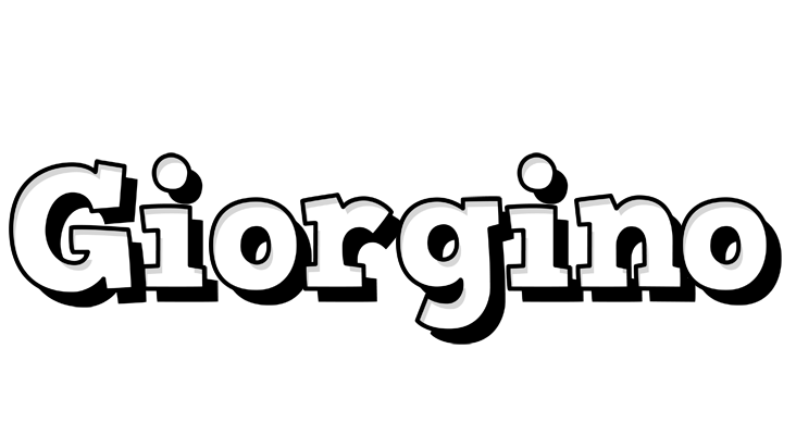 Giorgino snowing logo