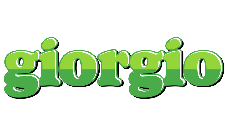 Giorgio apple logo