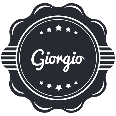 Giorgio badge logo